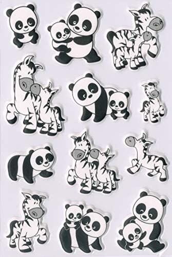 Herma Magic Etiket Foam Panda Ve Atlar