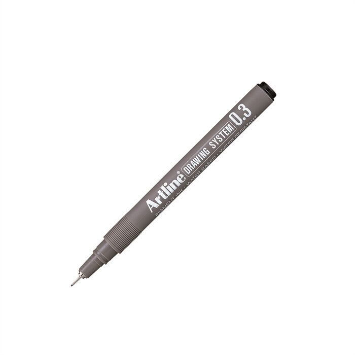 Artline Drawing System 0.3 Çizim Kalemi Uç:0,3 Mm Siyah