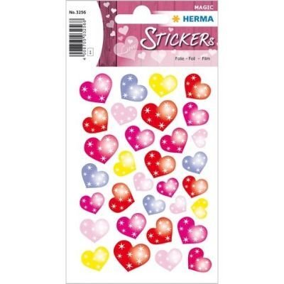 Herma Magic Etiket Foıl Noktalı Kalp