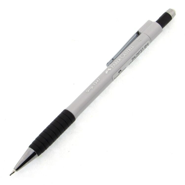 Faber-Castell Grip II 1347 0.7 Mm Versatil Gümüş