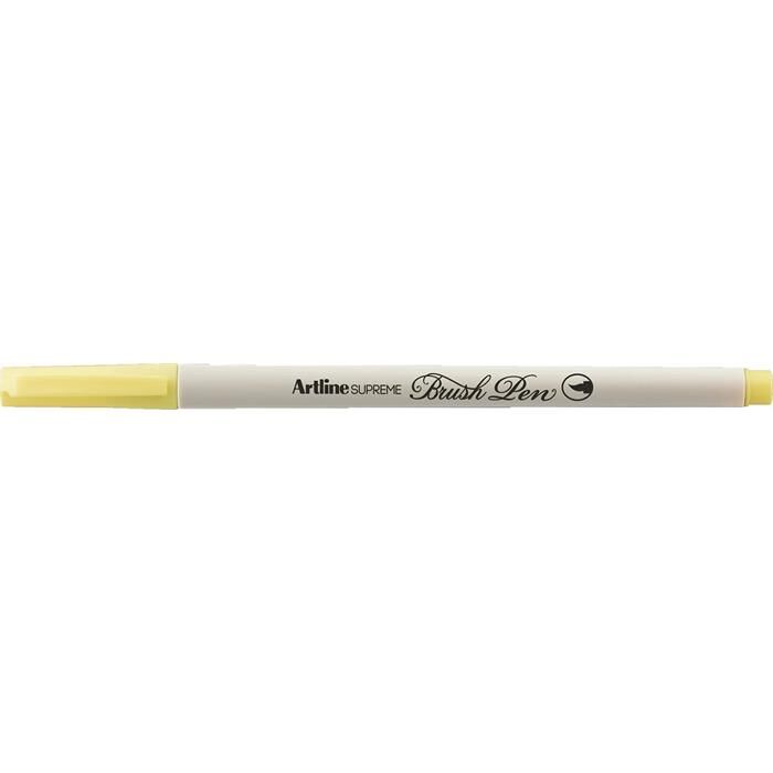 Artline Supreme Brush Uçlu Kalem Açık Sarı
