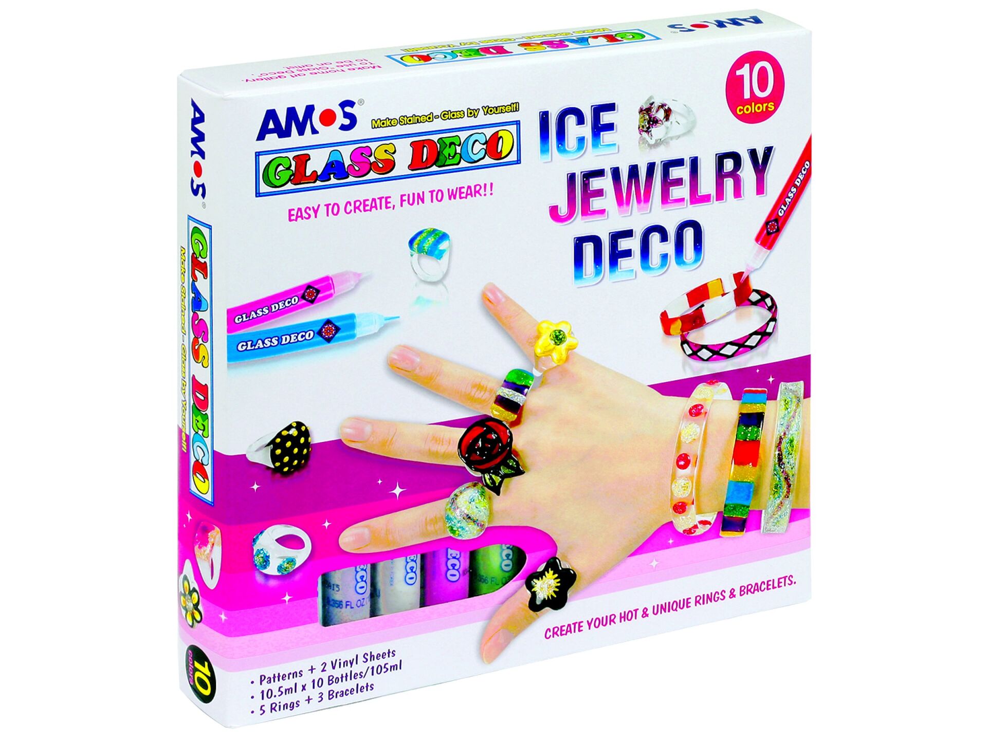 Amos Boyama Seti İce Jewelry Deco