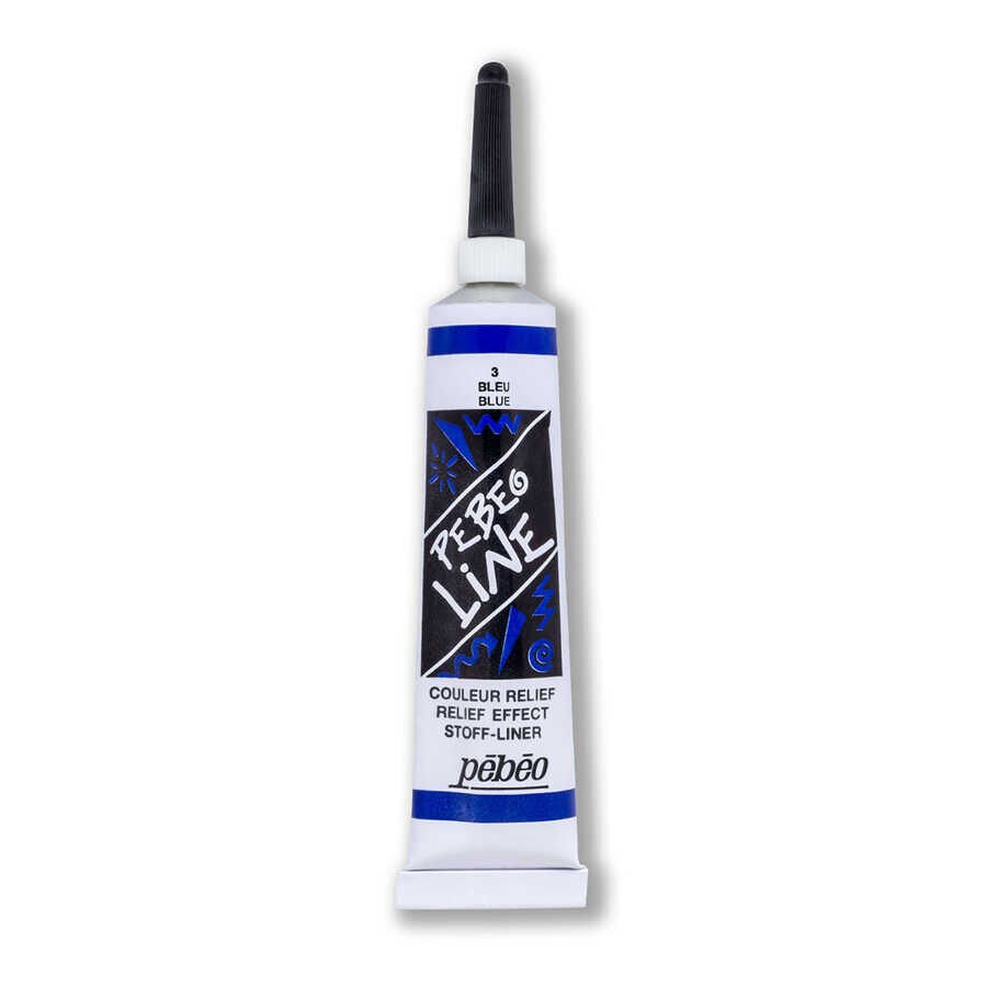 Pebeo Line Kumaş Boya 20 Ml Tüp Blue