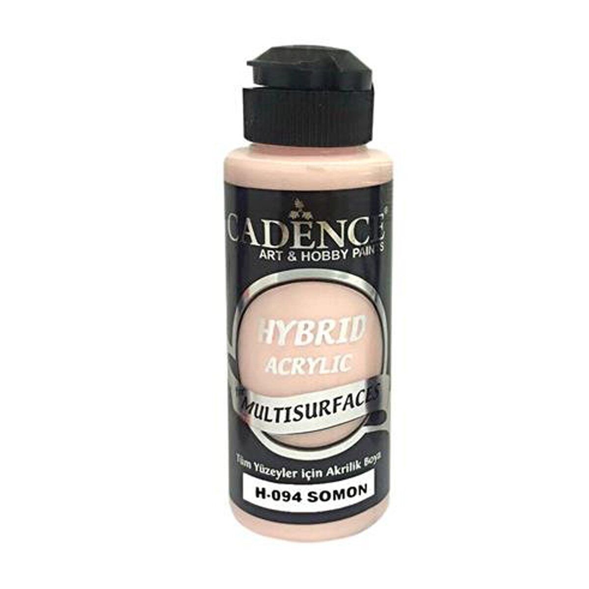 Cadence Hybrid Akrilik Multisurfaces H-094 Somon 120 Ml