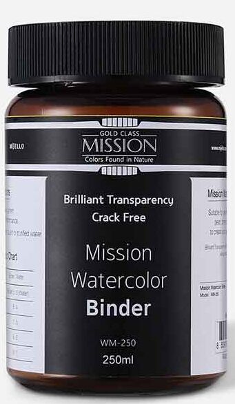 Mission Bağlayıcı Suluboya 250 Ml Wm250