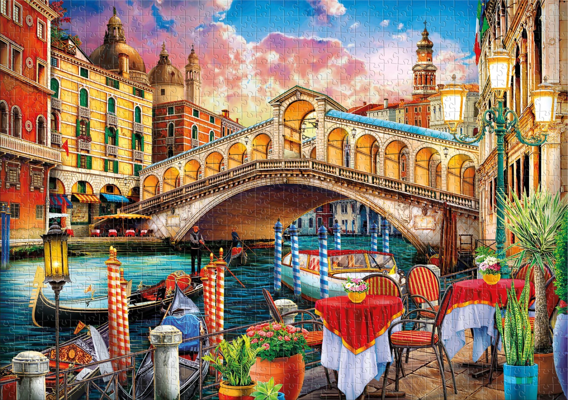 Ks Games Puzzle 1000 Riatto Bridge İn Venice