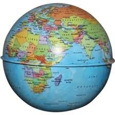 Gürbüz 10 Cm Globe Bank Siyasi Küre