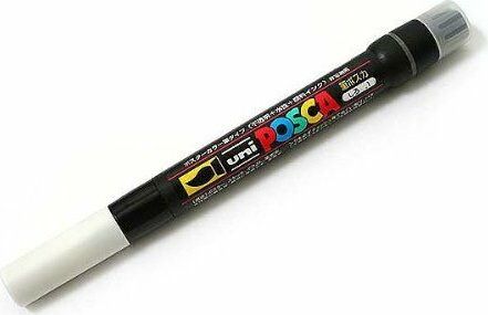 Uni Posca Su Bazlı Poster Markörü Beyaz
