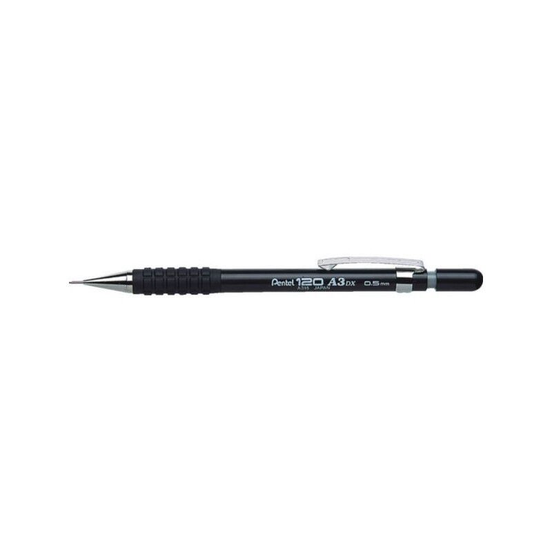 Pentel 0.5 Mm Genel Kullanım İçin Tutaçlı Versatil Siyah