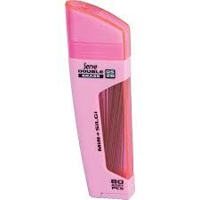 Serve Duble Mekanik Kurşun Kalem Ucu-Silgili 05 Mm Şeker Pembe