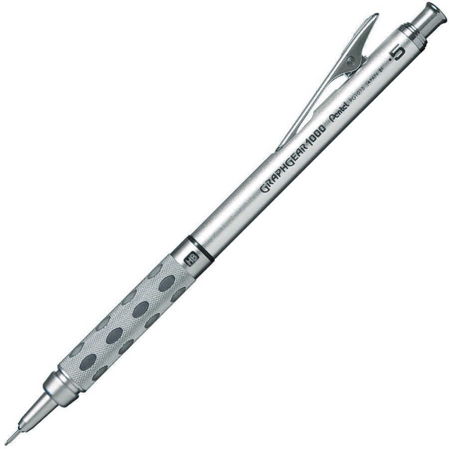 Pentel 0.5 Mm Metal Gövde Gizli Uç Teknik Çizim Ve Yazı İçin Versatil