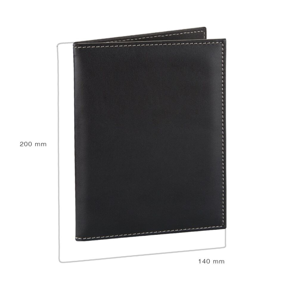2K Hesap Kabı 4013S Siyah 14x20 Cm