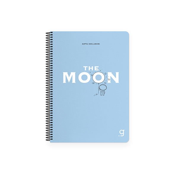 Gıpta Moon Spiralli Pp Kapak Defter A4 80 Yaprak Çizgili