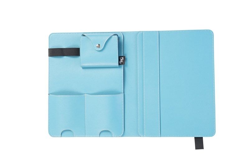 2K Organizer Ve Tablet Kılıfı Suni Deri 49x30 Cm Turkuaz