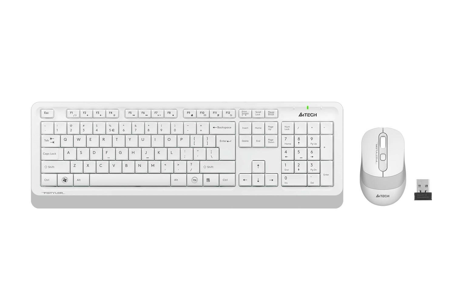 A4 Tech Fg1010 2.4G Beyaz Q Fn-Mm Klv+Optik Mouse