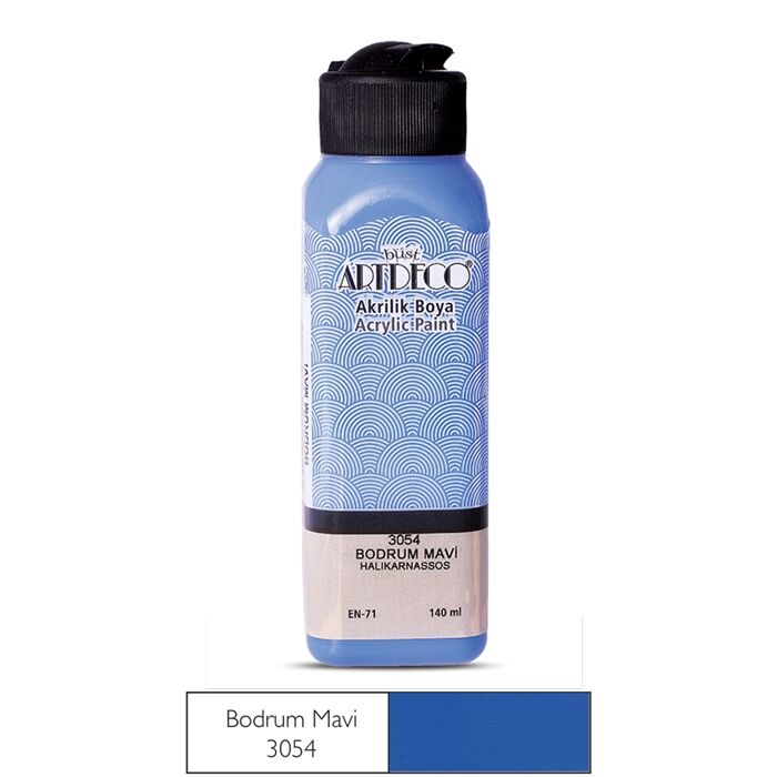 Artdeco Akrilik Boya 140 Ml Bodrum Mavisi 3054