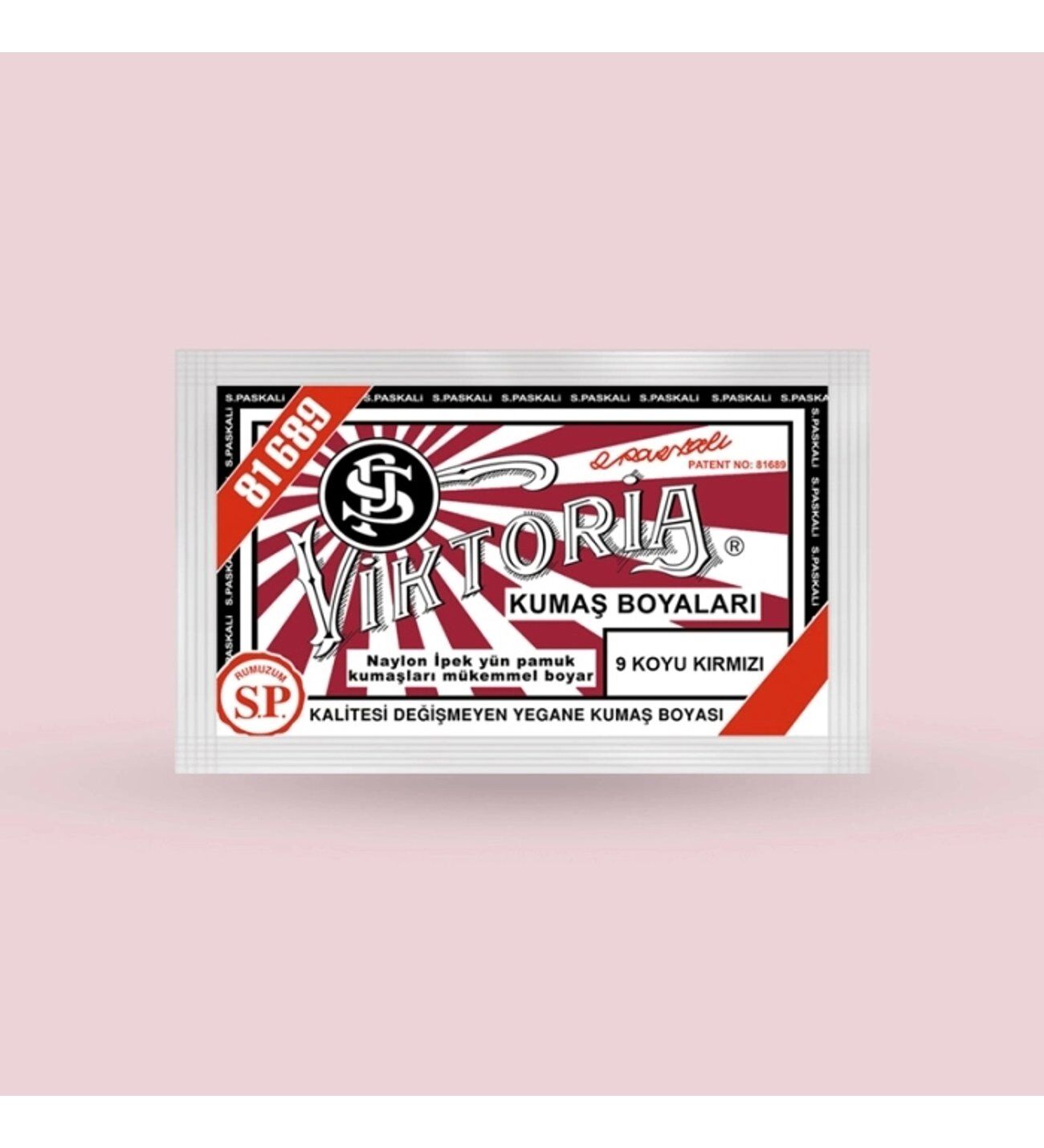 Viktoria Kumaş Boyası 09 Koyu Kırmızı 13 Gr