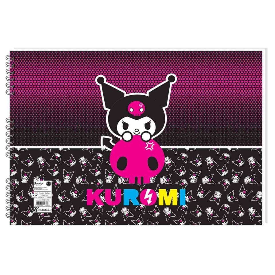 Keskin Kuromi 25x35 Spiralli Resim Defteri 15 Yaprak