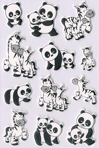 Herma Magic Etiket Foam Panda Ve Atlar 