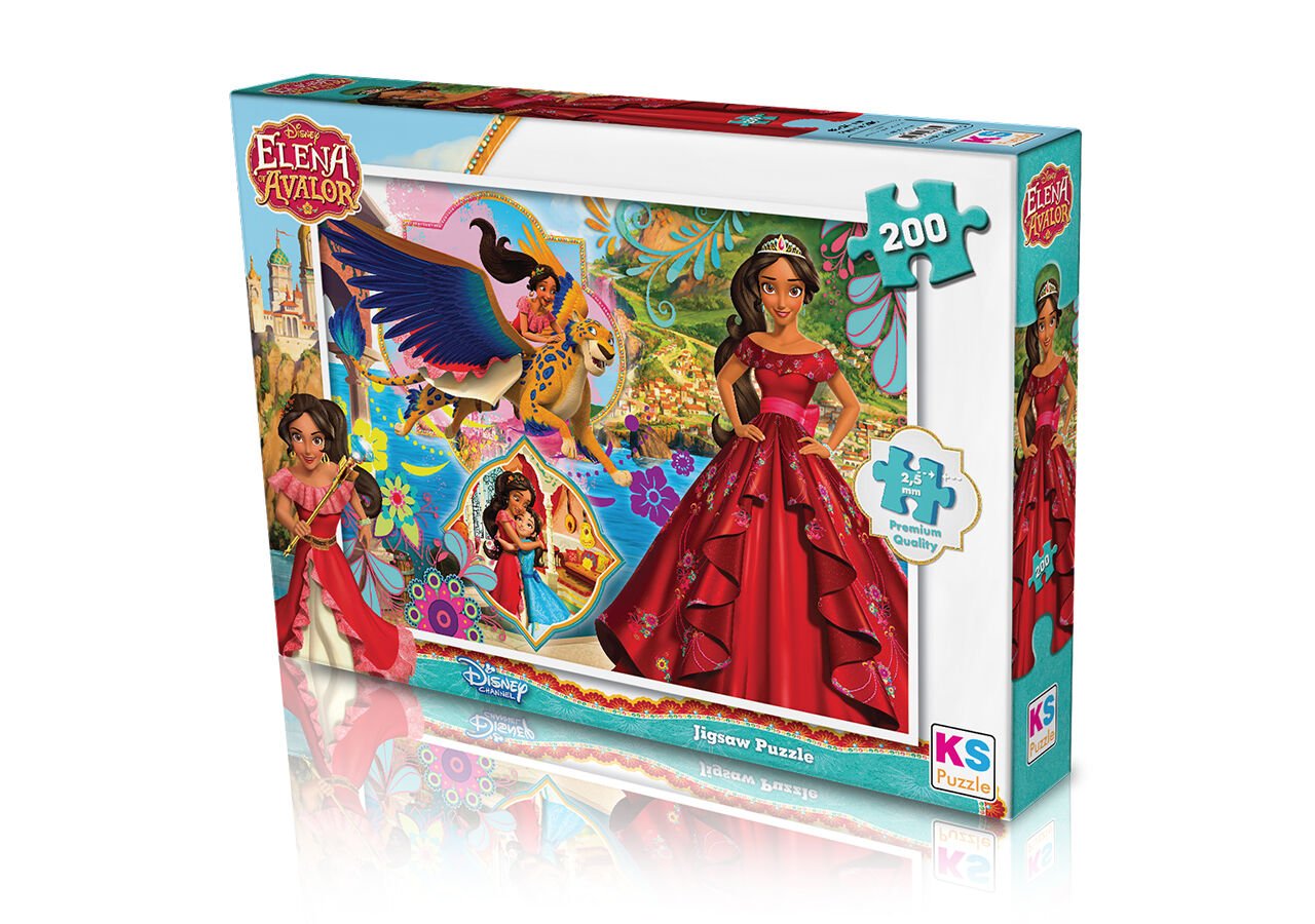 Ks Games 200 Parça Puzzle Elena