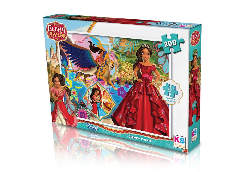 Ks Games 200 Parça Puzzle Elena