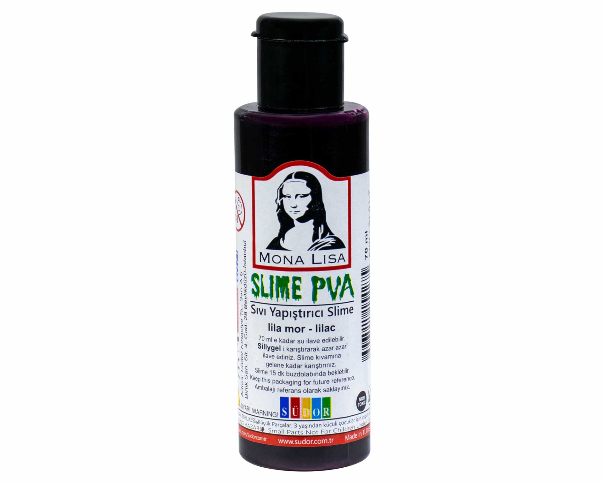Mona Lisa Sıvı Yapıştırıcı Slime 70 Ml Mor