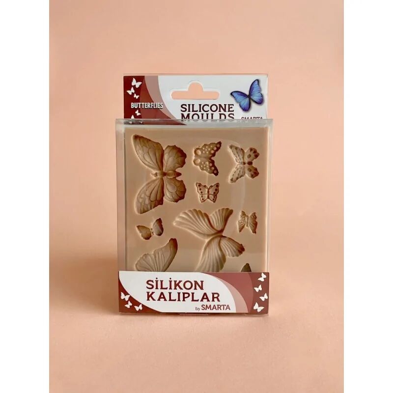 Nureart Kelebekler Butterflies Silikon Kalıp Sk1013005
