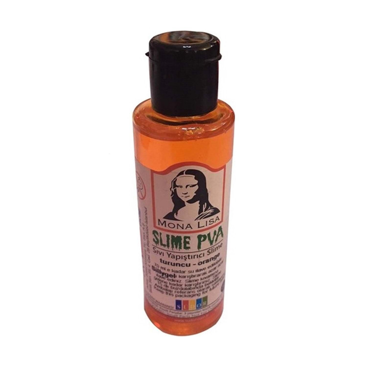 Mona Lisa Sıvı Yapıştırıcı Slime 70 Ml Turuncu