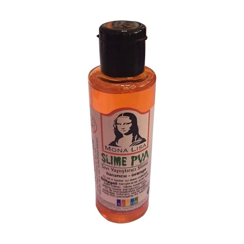 Mona Lisa Sıvı Yapıştırıcı Slime 70 Ml Turuncu