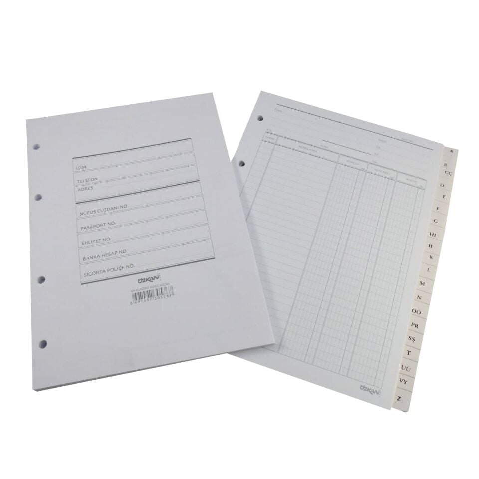 Özkan Cari Hesap Klasörü Yedeği A5