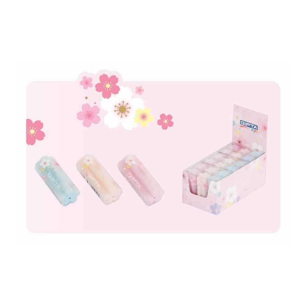 Gıpta Silgi Transparent Çiçekli Şekilli