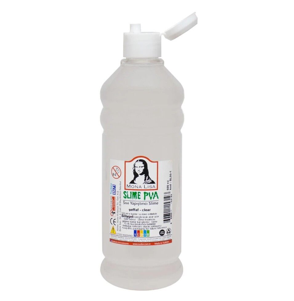 Mona Lisa Sıvı Yapıştırıcı Slime 500 Ml Şeffaf
