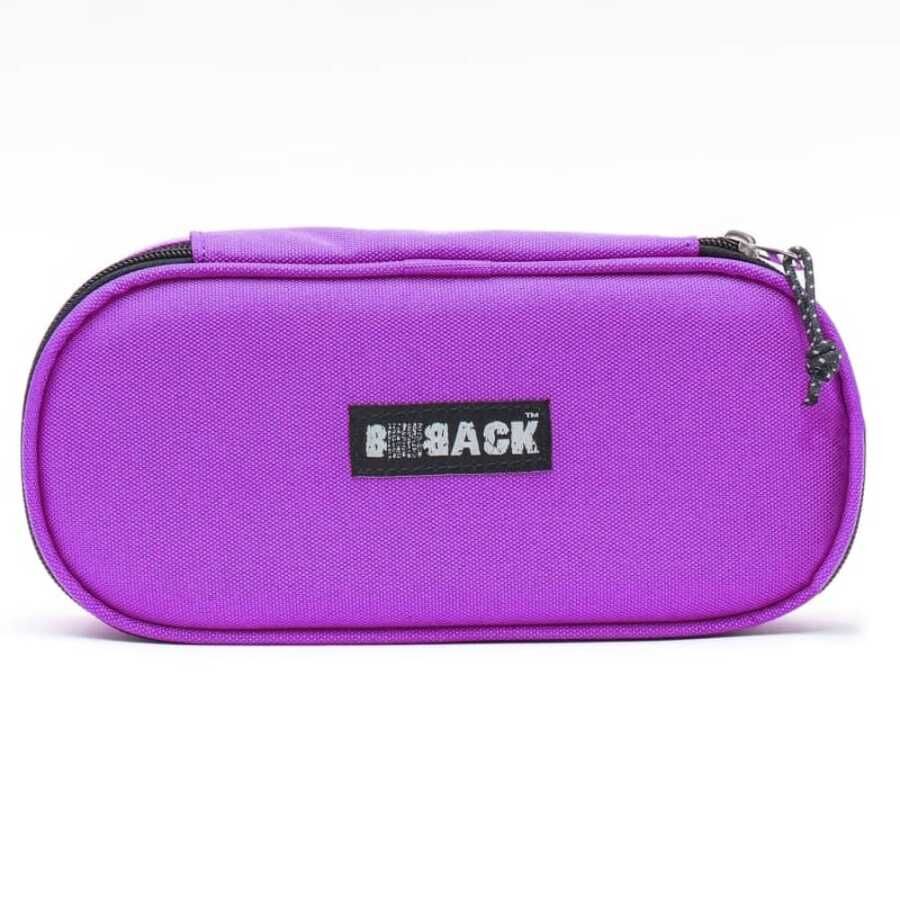 B Back Oval Kalemlik Kumaş Lila