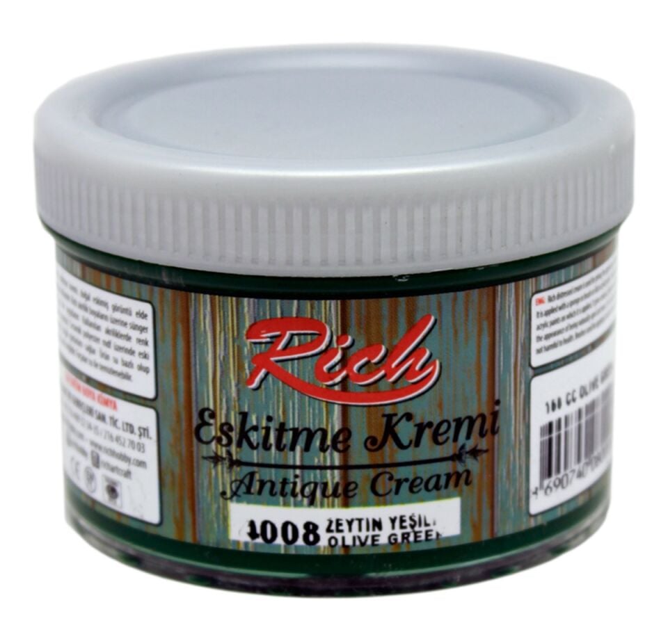 Rich Eskitme Kremi 150 Cc Zeytin Yeşili
