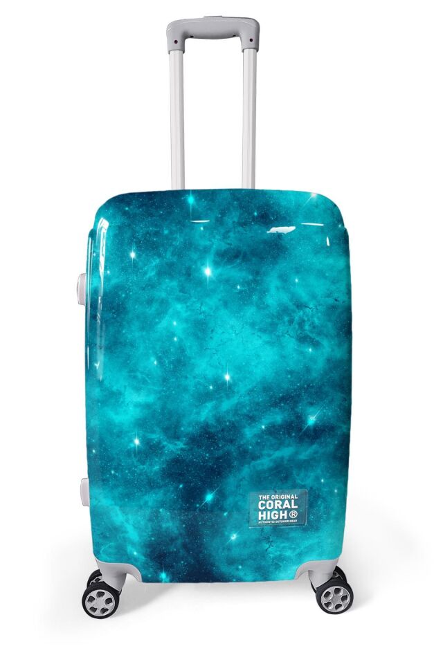 Yaygan Coral High Açık Mavi Valiz NO2 Set 16833