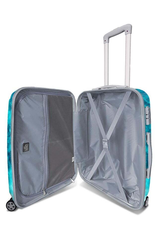 Yaygan Coral High Açık Mavi Valiz NO2 Set 16833