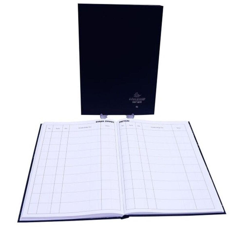 Özkan Evrak Zimmet Defteri Ciltli 96 Yaprak