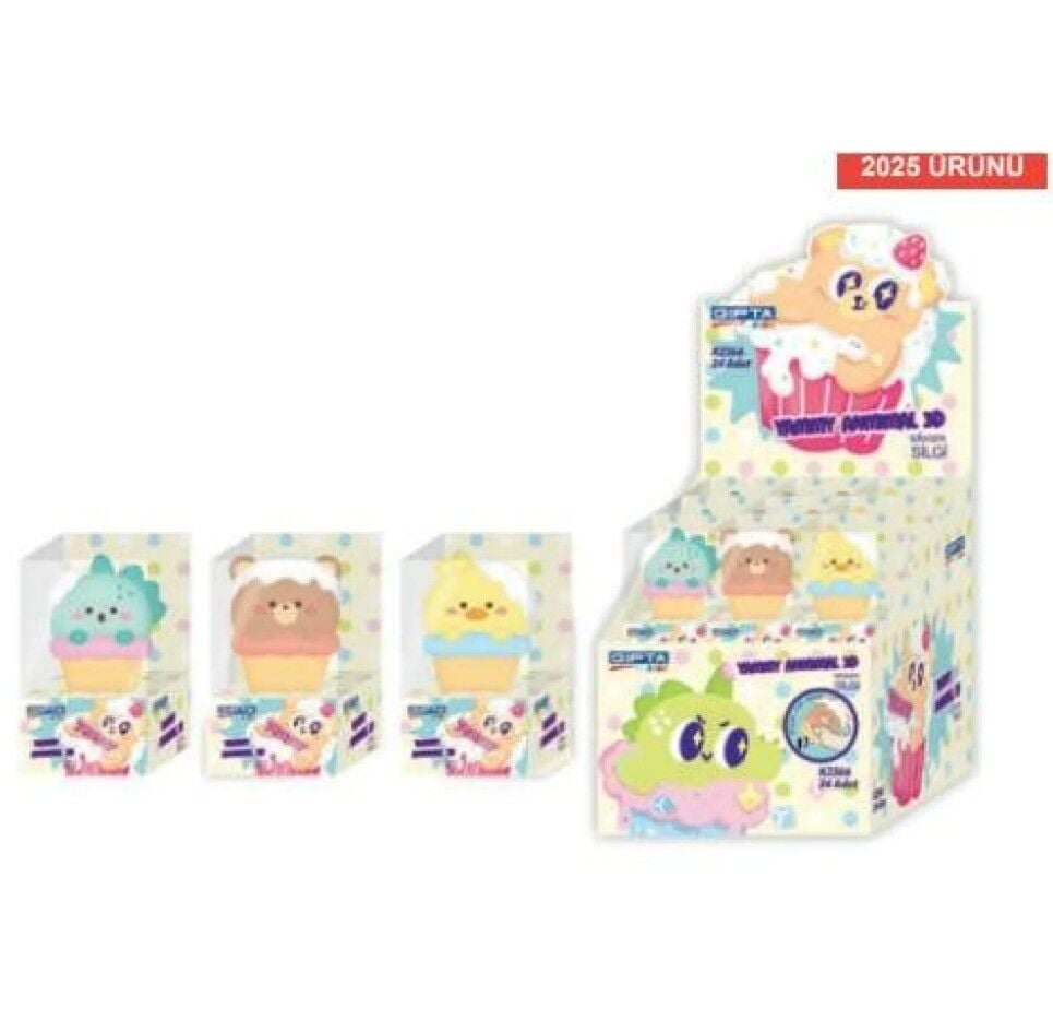 Gıpta Silgi Yammy Animal 3D