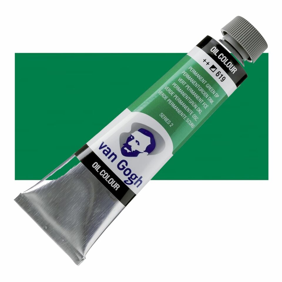 Van Gogh Talens Yağlı Boya 40 Ml Permanent Green Deep