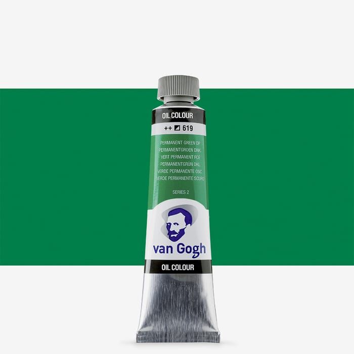 Van Gogh Talens Yağlı Boya 40 Ml Permanent Green Deep
