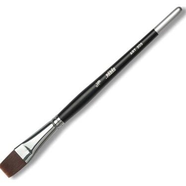Pebeo Fırça No: 5/8 Kedi Dili Siyah Sentetik Kıl Kısa Sap Fırça