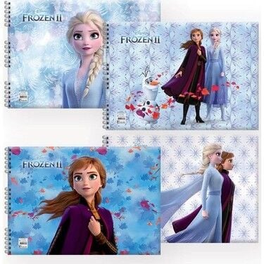 Keskin Frozen 35x50 15 Yaprak Resim Defteri