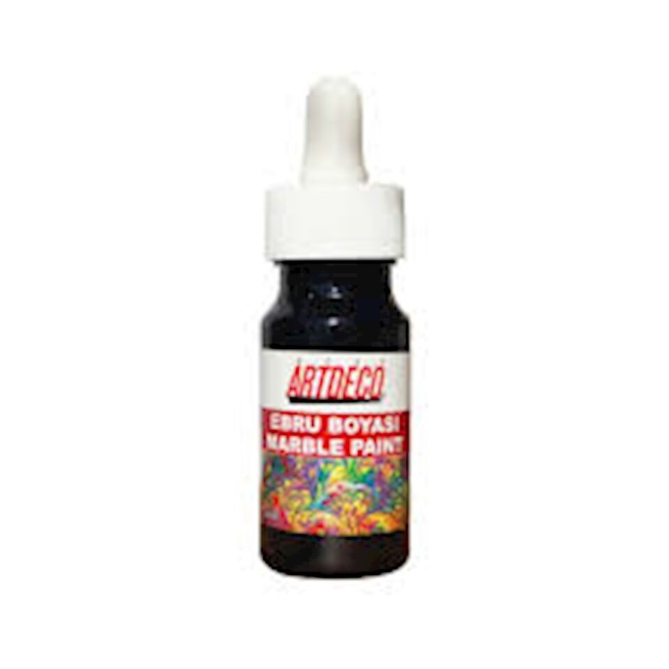 Artdeco Ebru Boyası 30 Ml Siyah 18