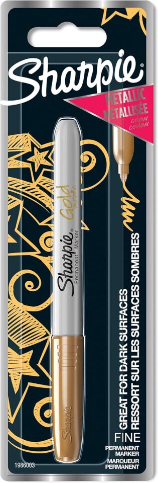 Sharpie Metalik Markör Altın Tekli Blister