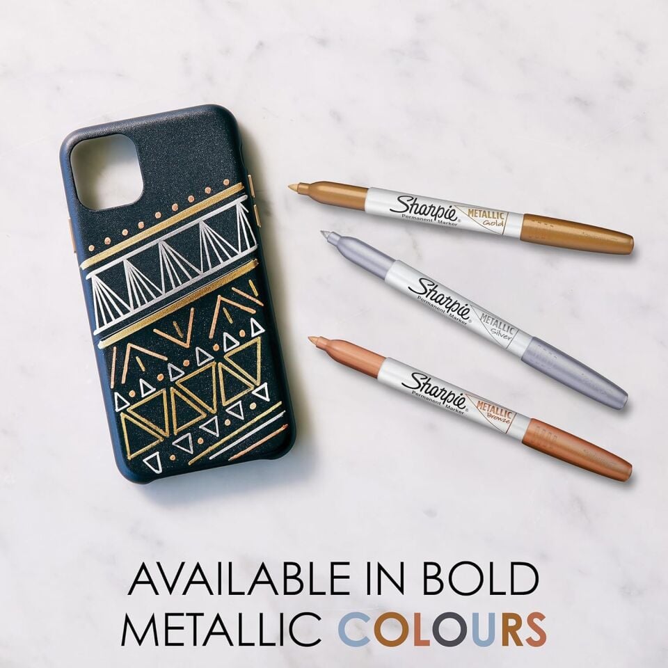 Sharpie Metalik Markör Altın Tekli Blister