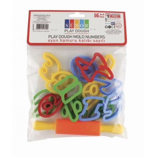 Südor Oyun Hamuru Kalıbı Harfli+Merdane