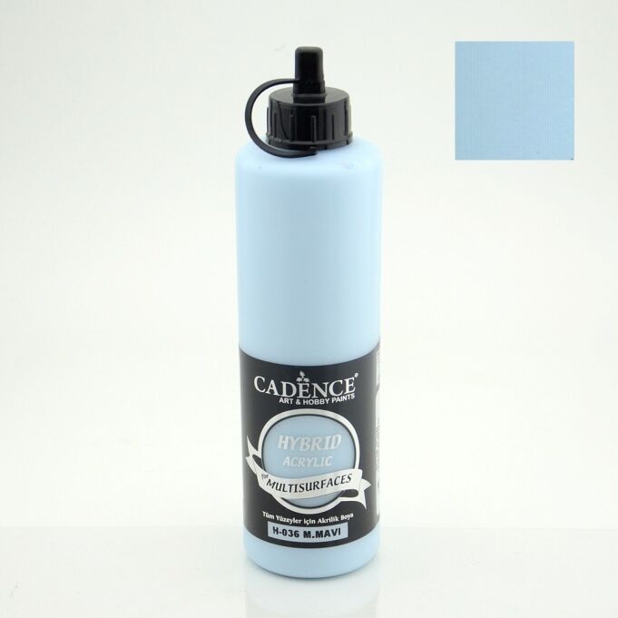 Cadence Hybrid Akrilik Multisurfaces H-036 M. Mavi 500 Ml