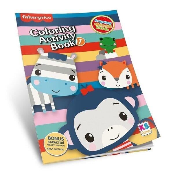 Ks Games Fisher Prıce Coloring Activity Book 1 Tr
