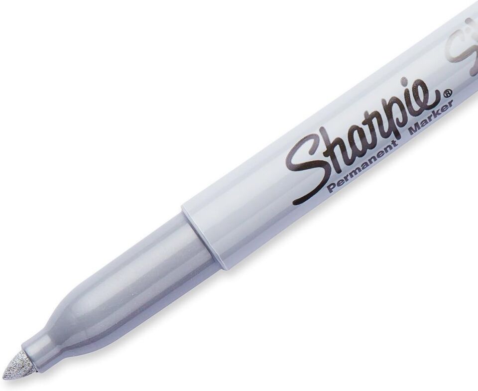 Sharpie Metalik Markör Gümüş Tekli Blister