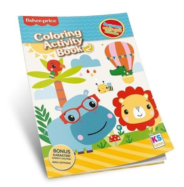 Ks Games Fisher Prıce Coloring Activity Book 2 Tr